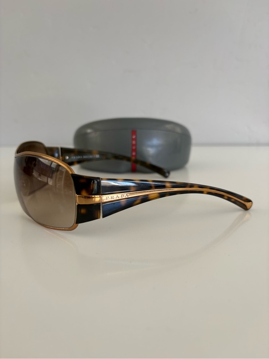 Auth VTG PRADA Sunglasses SPR 611 main image 5